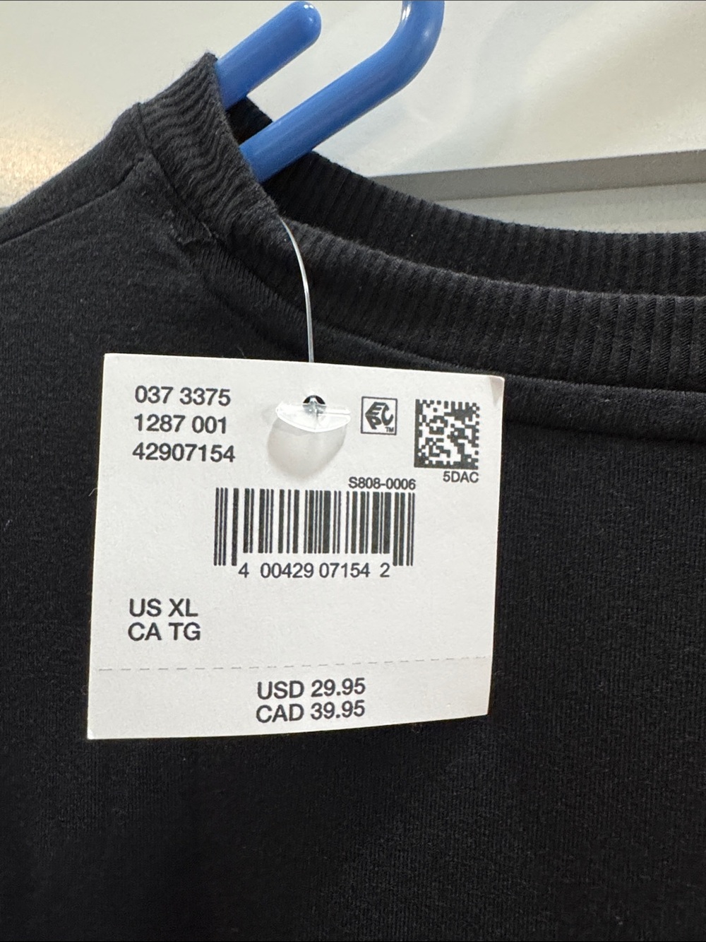 NWT XL Women’s American Eagle Soft & Sexy Long sleeve pocket tee - Picture 5 of 5